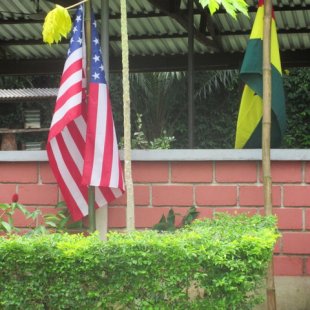 A little of home here in Ghana