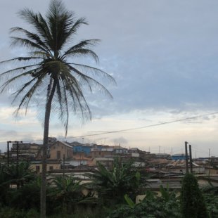 The view of my walk home