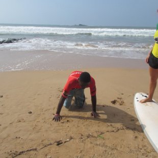 I was confused as to what he was trying to teach me