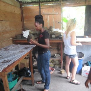 Theatrice Batik dying