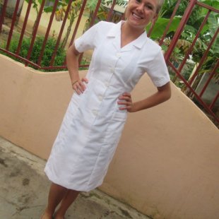 My custome made nurses uniform