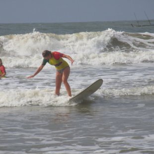 Finally standing... sort of