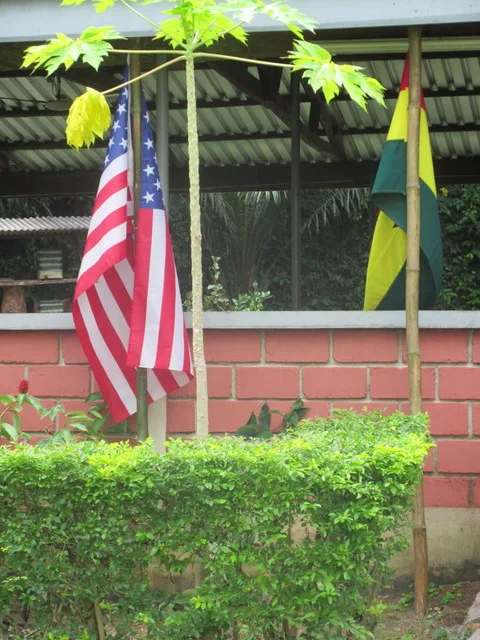 A little of home here in Ghana