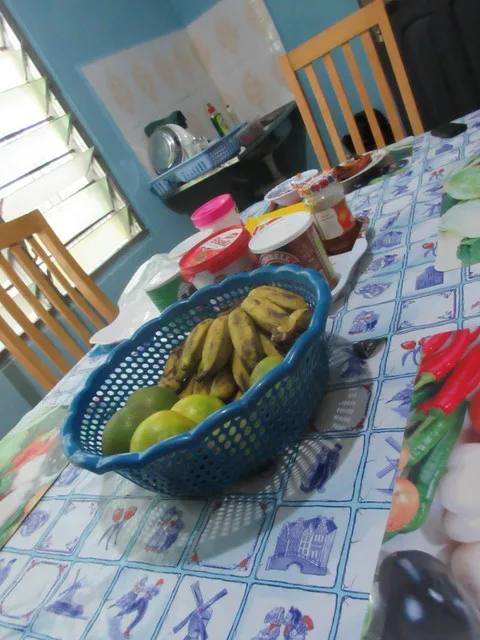 The fruit bowl my family provided for me