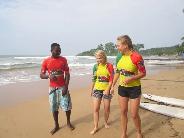 Telling us we must run before we surf... I didn't sign up for cardio